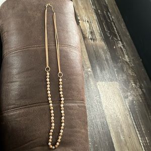 Long Brown Necklace